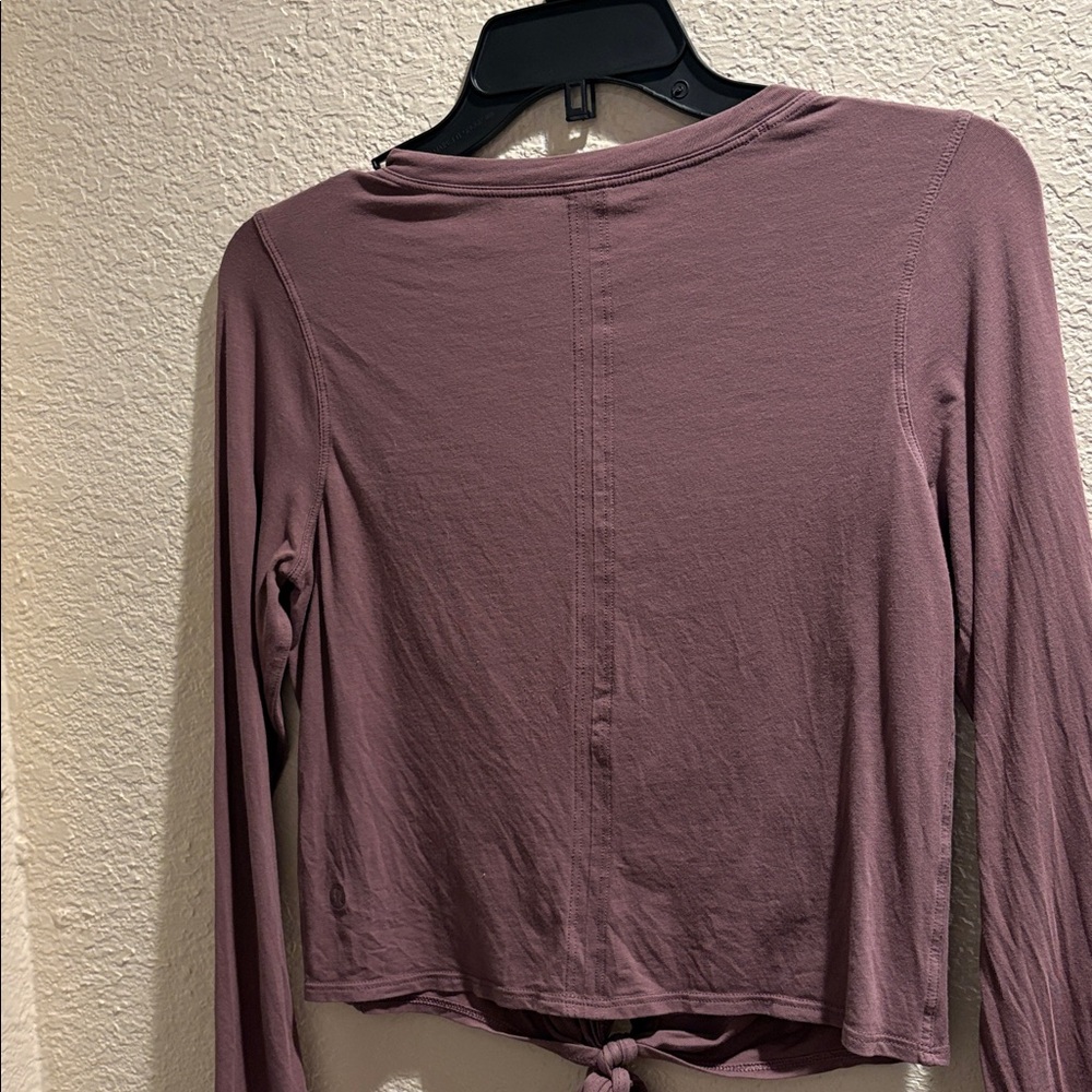 Lululemon Tie Front Long Sleeve - Picture 4 of 4